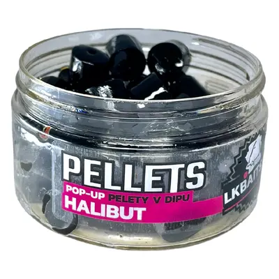 LK Baits POP-UP Pelety v dipu Halibut 12mm, 40g