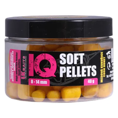 LK Baits IQ Method Feeder Soft Pellets Corn Honey - 14mm 40g