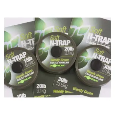 Korda šňůrka N-Trap Soft Weedy Green lb