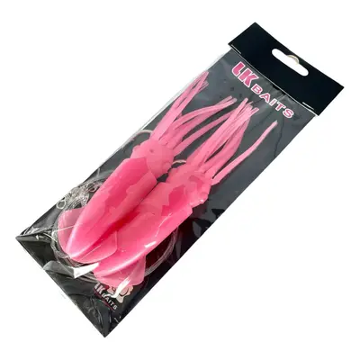 LK Baits Návazec Oliheň 10/0 15cm Lumino Pink