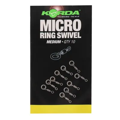 Korda obratlík s kroužkem Micro Ring Swivels medium 10ks