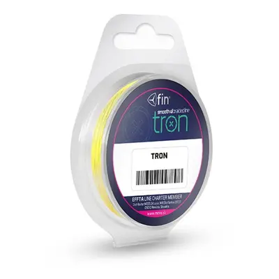 Fin návazcová šňůrka TRON fluo žlutá / 20m 0,05mm 2,25kg