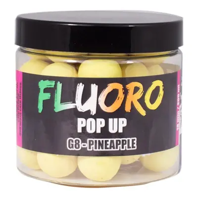 LK Baits Pop Up Fluoro Boilies G8 Pineapple 24mm