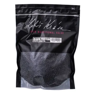 LK Baits Lukas Krasa Pellets Black Protein 1kg, 4mm