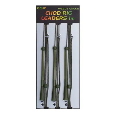 ESP návazce Chod Rig Leaders 1m Weedy Green