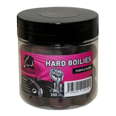 LK Baits Hard Boilies Purple Plum 24mm 250ml