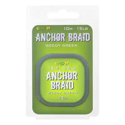 ESP návazcová šňůrka Anchor Braid Weedy Green 15lb, m