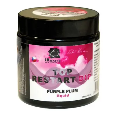 LK Baits Top ReStart Dip Purple Plum 100ml