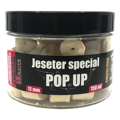 LK Baits Pop Up Pellets Jeseter Special Cheese Fish 12mm 150ml