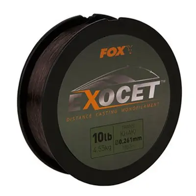 Fox vlasec Exocet Mono Trans Khaki 16lb 7,27kg 0,331mm 1000m