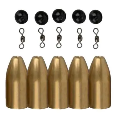 Savage Gear Set Zátěží pro gumové nástrahy Brass Bullets Kits 5g