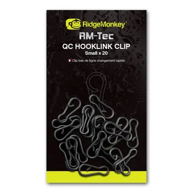 RidgeMonkey klip RM-Tec Quick Change Hooklink Clip Small 20ks