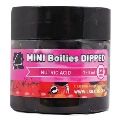 LK Baits Mini Boilies in Dip Nutric Acid 12mm 150ml