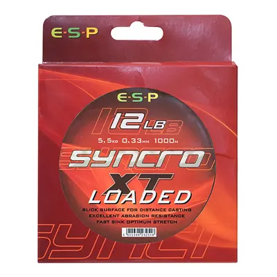 ESP vlasec SyncroXT Loaded 12lb- 5,5kg- 0,33mm 1000m