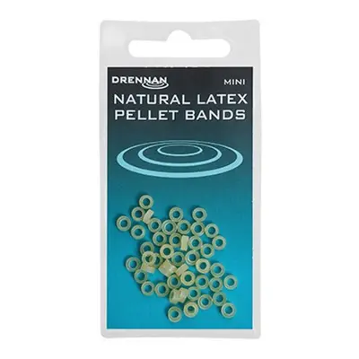 Drennan peletové kroužky Natural Latex Pellet Bands Small