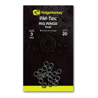 RidgeMonkey: Kroužek RM-Tec Rig Rings Small 3mm 20ks