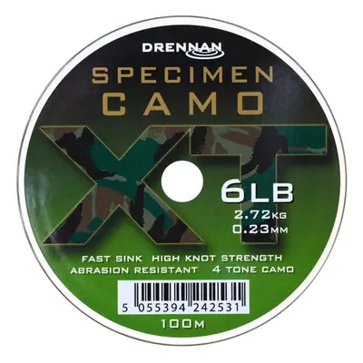 Drennan vlasec Specimen Camo XT 6lb, 0,23mm, 100m