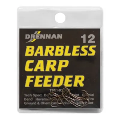 Drennan háčky bez protihrotu Carp Feeder Barbless