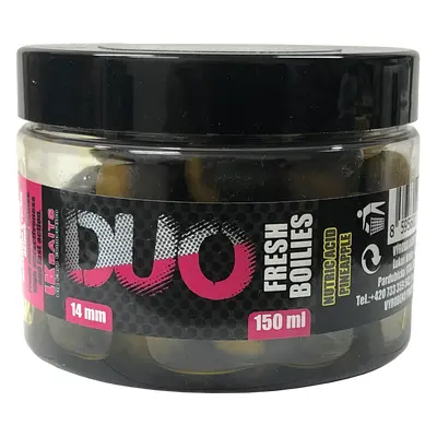 LK Baits DUO X-Tra Fresh Boilies Nutric Acid/Pineapple 14mm 150ml