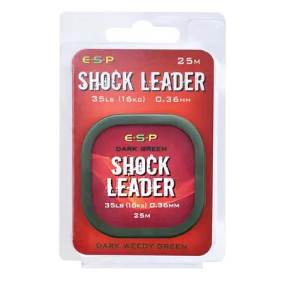 ESP Shock Leader 35lb 0,36mm 25m Dark Green