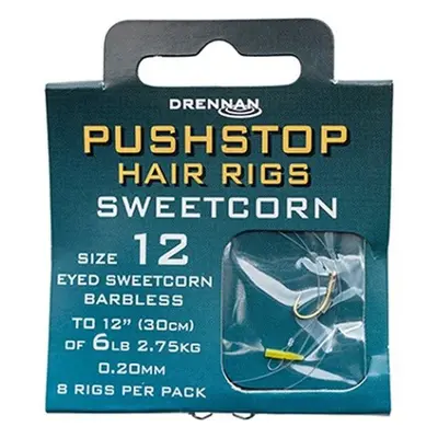 Drennan návazce Pushstop H'Rig Sweetcorn Barbless