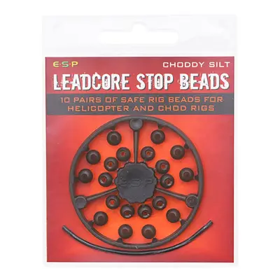 ESP zarážky Leadcore Stop Beads Choddy Silt