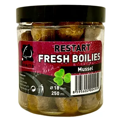 LK Baits Fresh Boilies Restart Mussel 18mm 250ml