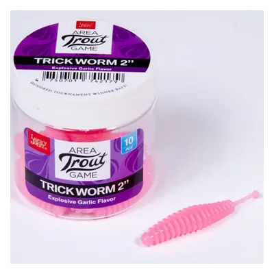 Lucky John Trick Worm 2" 10ks - barva F05