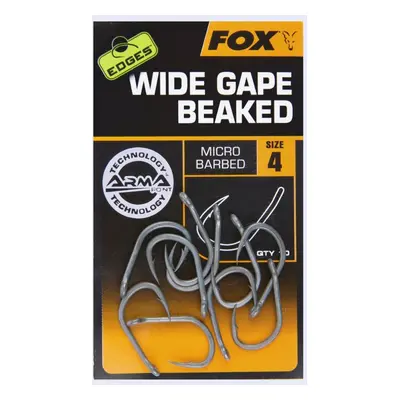 Fox háčky Edges Wide Gape Beaked Hooks