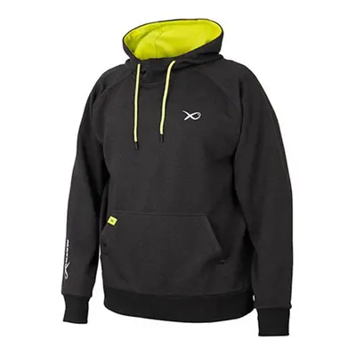 Matrix mikina Minimal Black/Marl+Lime vel.XL