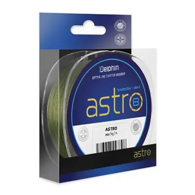 Delphin šňůra ASTRO 0,21mm 31,2lbs 1300m zelená