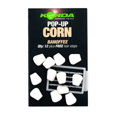 Korda umělá kukuřice Pop-Up Corn Banoffee 12ks Bílá