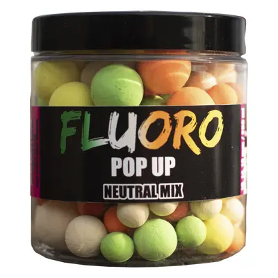 LK Baits Pop Up Fluoro Boilies Neutral mix 10-18mm