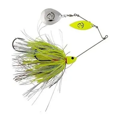 Savage Gear rotační třpytka Da'Bush Spinnerbait 32G Yellow Silver