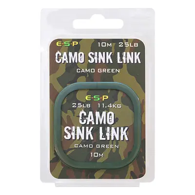 ESP návazcová šňůrka Camo Sink Link Green 25lb 10m