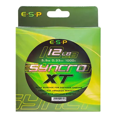 ESP vlasec Syncro XT 12lb- 5,5kg- 0,33mm 1000m