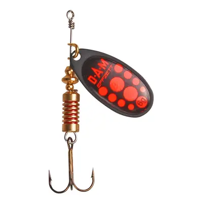 DAM třpytka Effzett Standard Spinner Black/Red 10g