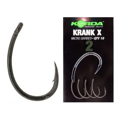 Korda háčky KRANK X Hooks