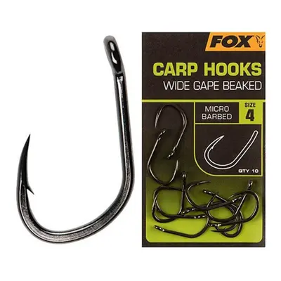 Fox háčky Carp Hooks Wide Gape Beaked