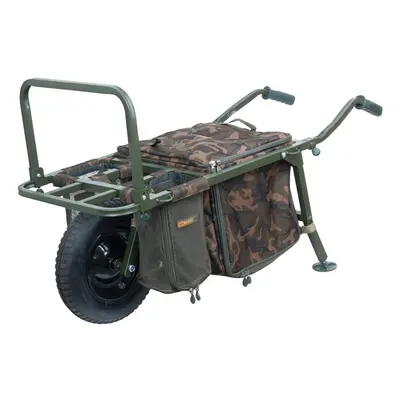 Fox vozík FX Explorer Barrow And Camo Lite Bag Inc Straps & Mesh Bags