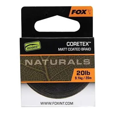 Fox návazcová šňůrka Naturals Coretex 20m 20lb 9,1kg