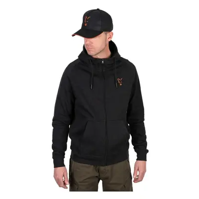 Fox mikina Collection Lightweight Hoodie Black/Orange vel.L