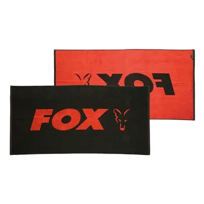 Fox osuška Beach Towel Black/Orange