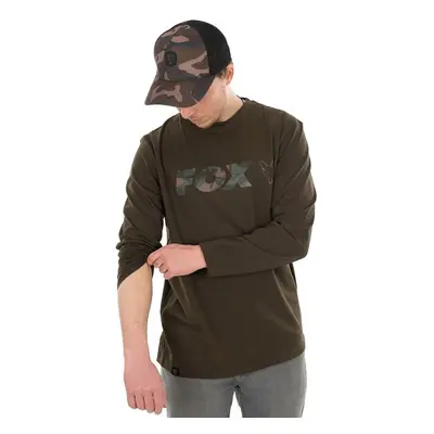 Fox triko Long Sleeve Khaki Camo T Shirt vel.XXL