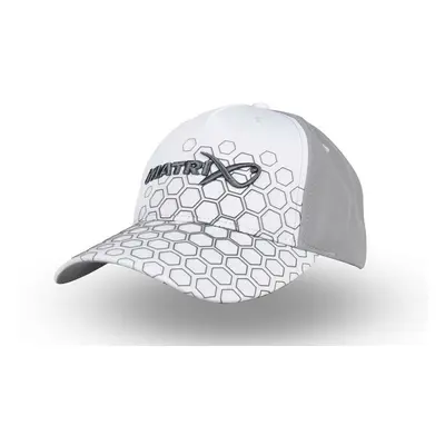 Matrix kšiltovka Hex Print Baseball Cap White