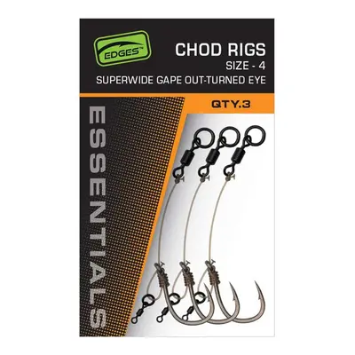 Fox návazec Edges Super Wide Gape Chod Rigs