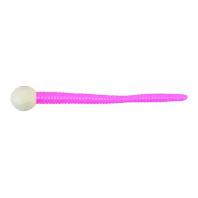 Berkley PowerBait gumová nástraha Twister Mice Tail (myší ocásek) 7,5cm White/Bubblegum