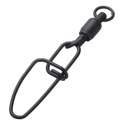 MADCAT karabinka s obratlíkem Stainless BB Swivels With Crossl Snap #2 165lb 75kg