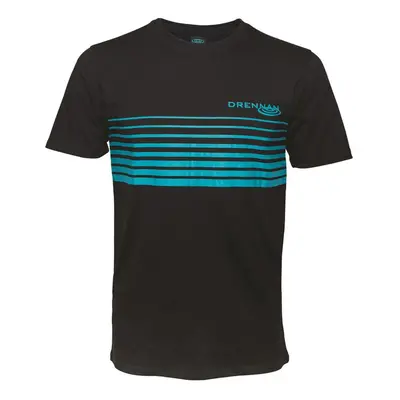 Drennan triko T-Shirt Aqua/Black