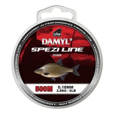 DAM vlasec Damyl Spezi Line Feeder 500m 0,18mm 2,8kg 6lbs Dark Brown